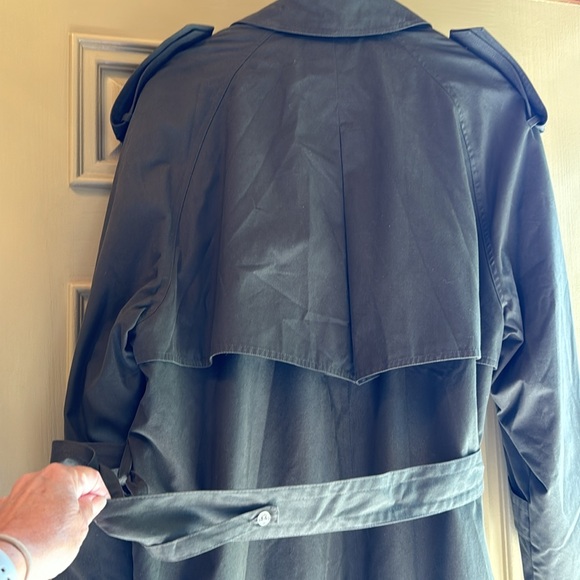 Men’s London Fog limits classic trenchcoat with removable wool liner size 44Reg - Picture 5 of 6